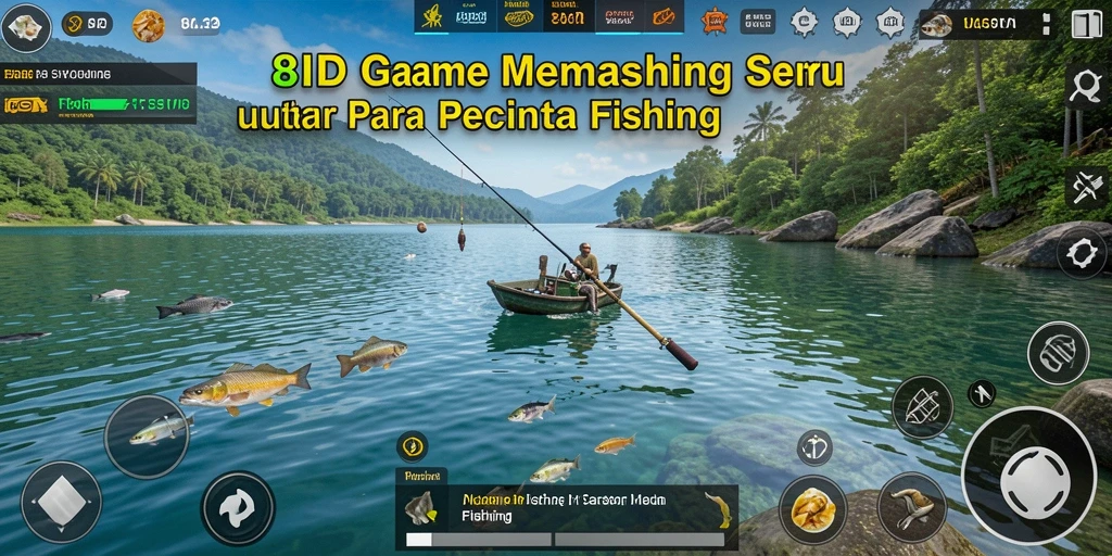 Tangkapan ikan besar dalam permainan 8ID yang menantang.