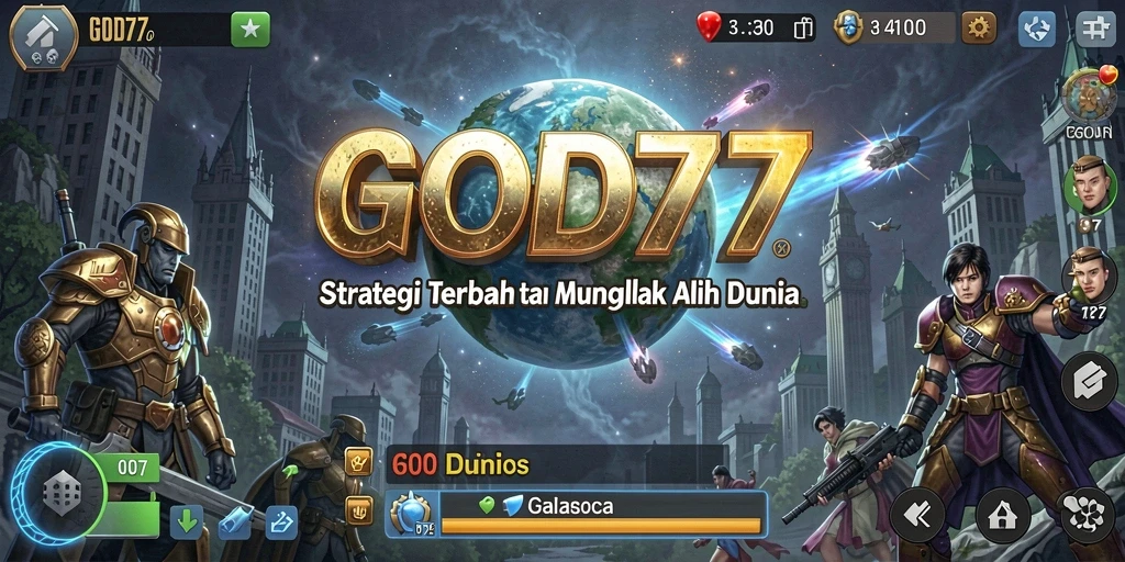 Screenshot gameplay GOD77 dengan aksi strategi yang mendebarkan.