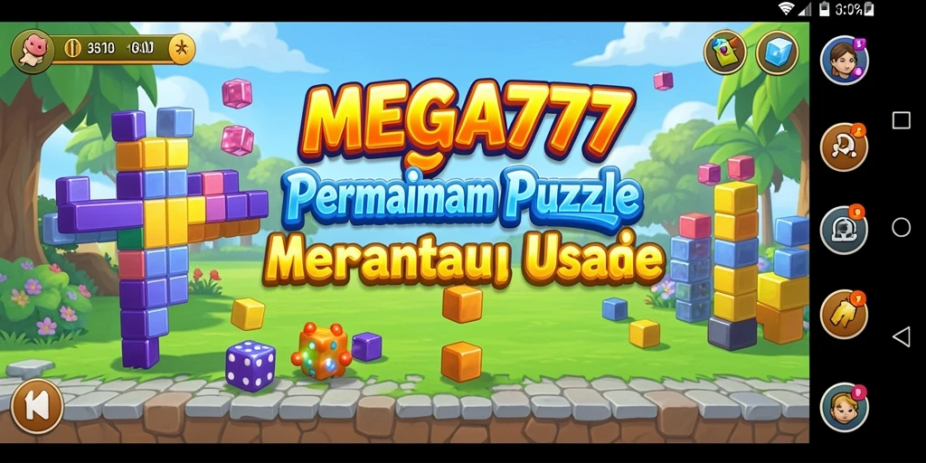 Tampilan gameplay menantang dan menarik di MEGA777.