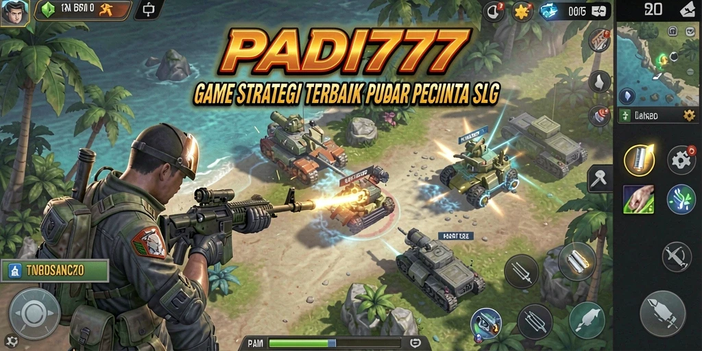 Tampilan gameplay seru PADI777 yang menantang.
