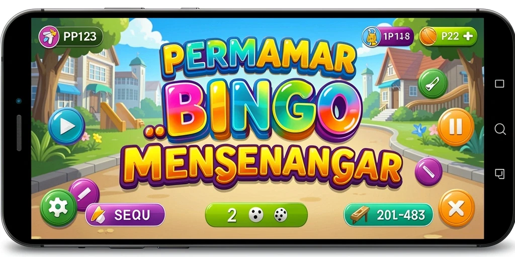 Tampilan gameplay PP123 yang menarik saat bermain Bingo.