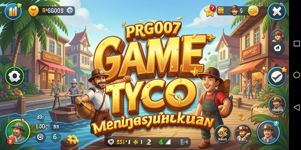 Tampilan gameplay Tycoon yang menarik dan dinamis.