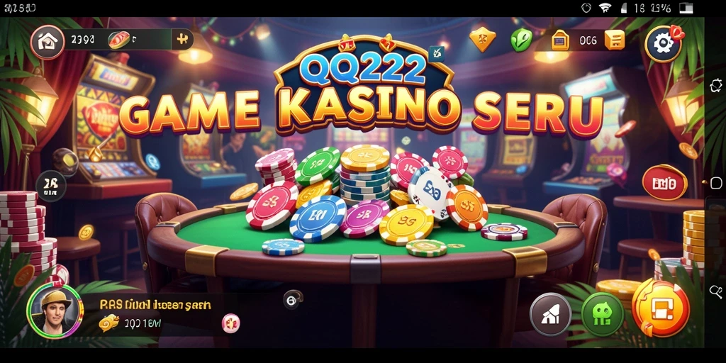 Screenshot gameplay Kasino QQ222 yang menyenangkan dan menarik.