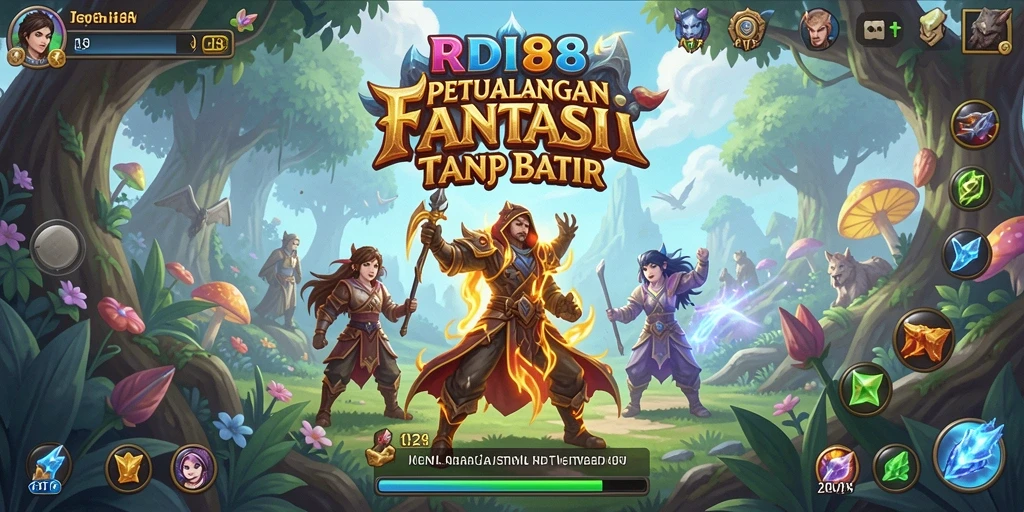 Gameplay menarik RDI88 dengan petualangan dan aksi RPG.