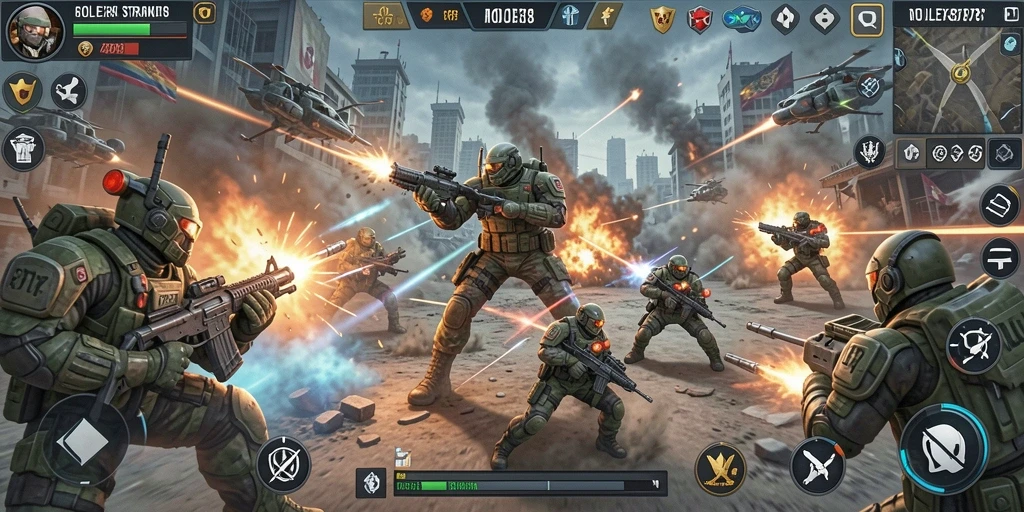 Tampilan aksi seru dalam gameplay strategis ROLEX878.