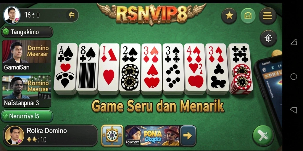 Tampilan gameplay RSNVIP8 yang menawan dan kompetitif.