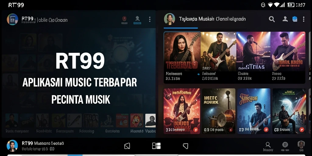 Tampilan screenshot RT99 menampilkan aktivitas karaoke yang menyenangkan.